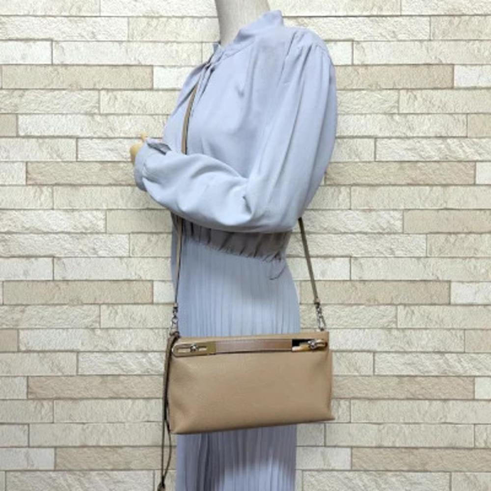 Loewe Bag Leather Missy Brown Shoulder